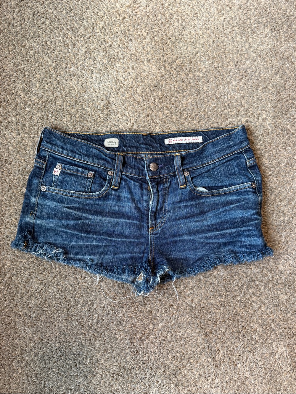 AG Low Rise Cutoff Shorts